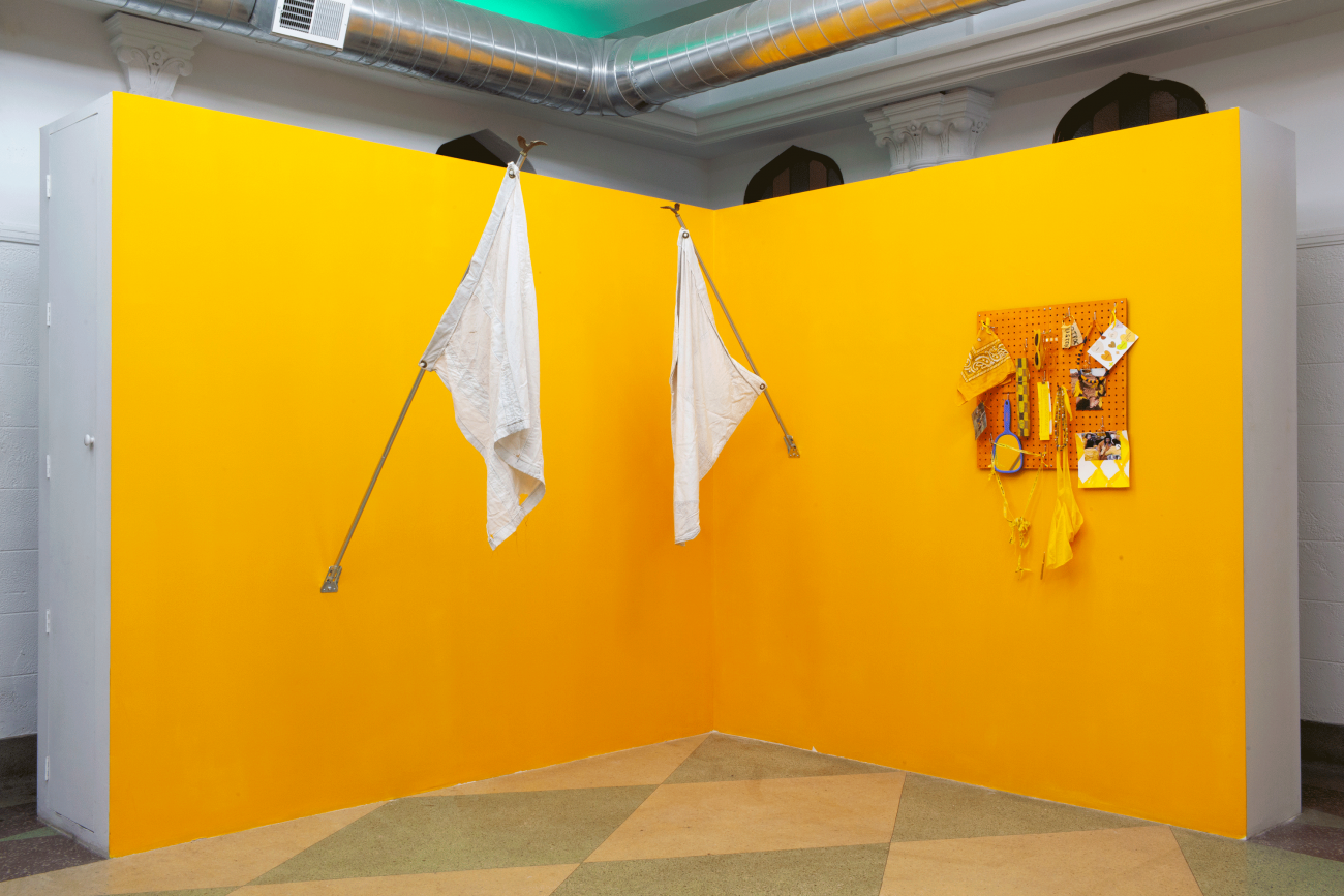 Documentation of work as installed in the exhibition “Playing and Reality” at ACRE Projects Gallery