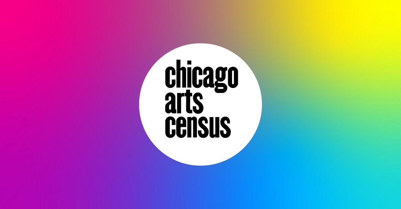 Black and white CAC logo on a rainbow colored background 